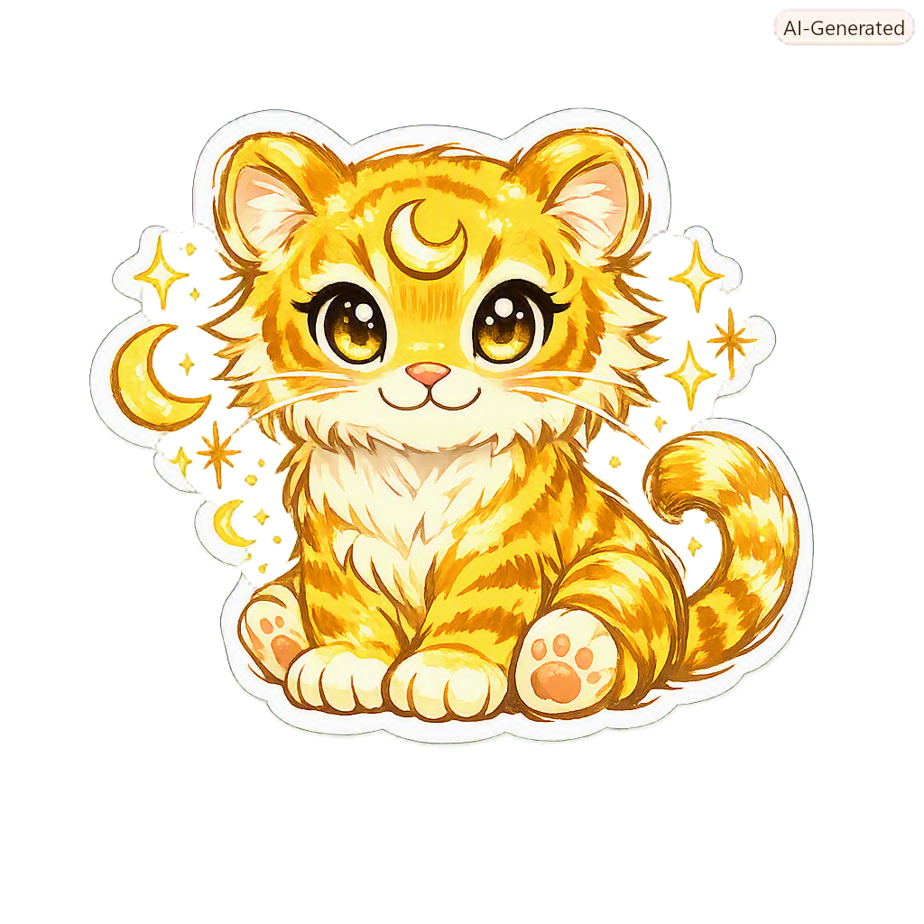 Tiger sticker